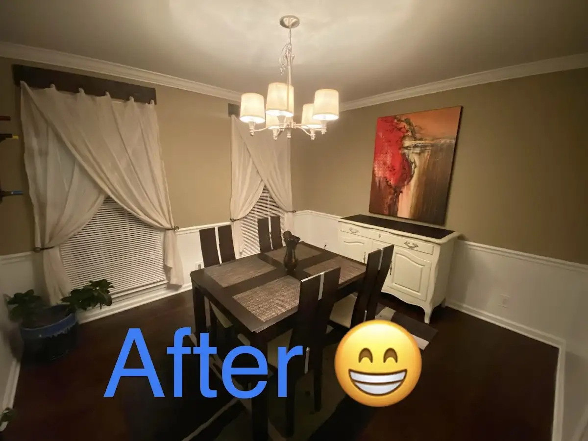Professional dining room restoration after water damage in Brooklyn Park